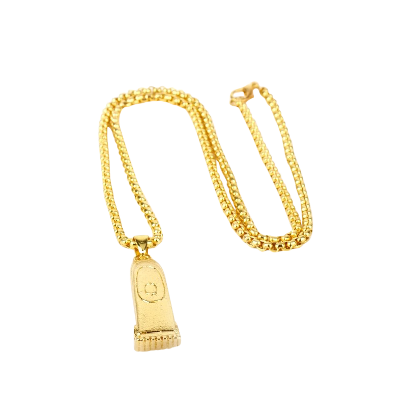 Gold Plated Barber Clipper Chain