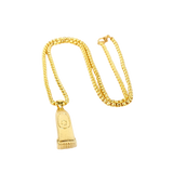 Gold Plated Barber Clipper Chain