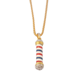 Gold Plated Barber Pole Chain