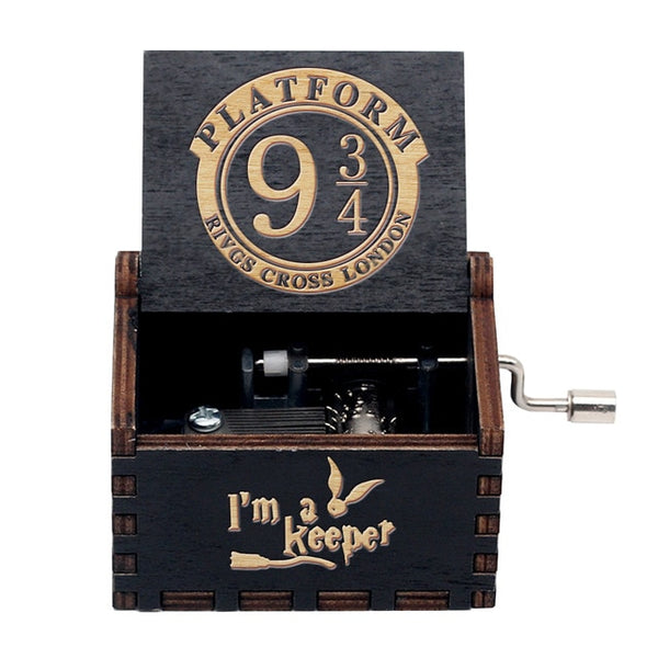 Wooden Hand-cranked Music Box Queen Bohemian Rhapsody