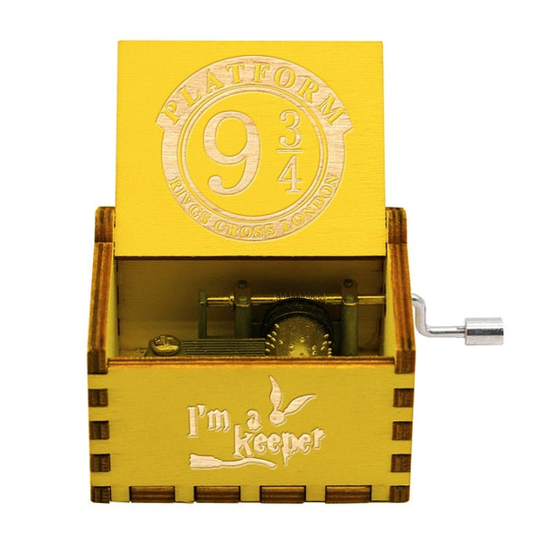 Wooden Hand-cranked Music Box Queen Bohemian Rhapsody