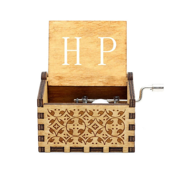 Wooden Hand-cranked Music Box Queen Bohemian Rhapsody