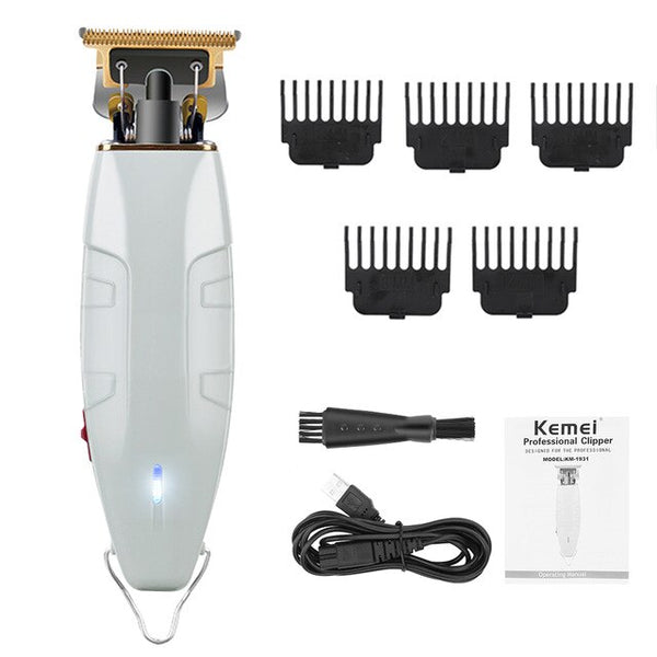 Men Hair Clipper Trimmer Electric Cordless T Blade Hair Cutter Machine
