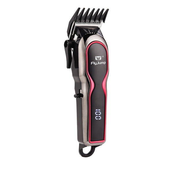 Professional WIRELESS Hair Trimmer Electric Hair Clipper LED Display Hair Cutting Machine