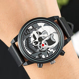 Skully watch - Black Strap
