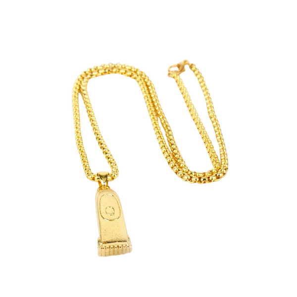 Gold Plated Barber Clipper Chain