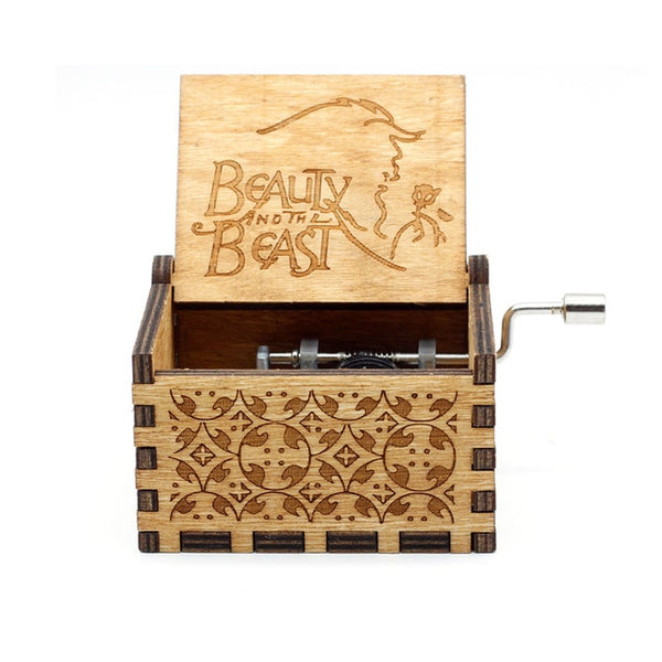 Wooden Hand-cranked Music Box Queen Bohemian Rhapsody